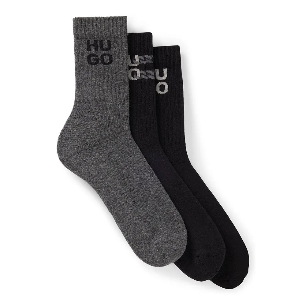 Носки HUGO Rib Chain 10263824 3 pairs, серый/черный
Носки HUGO Rib Chain 10263824 3 pairs, серый/черный