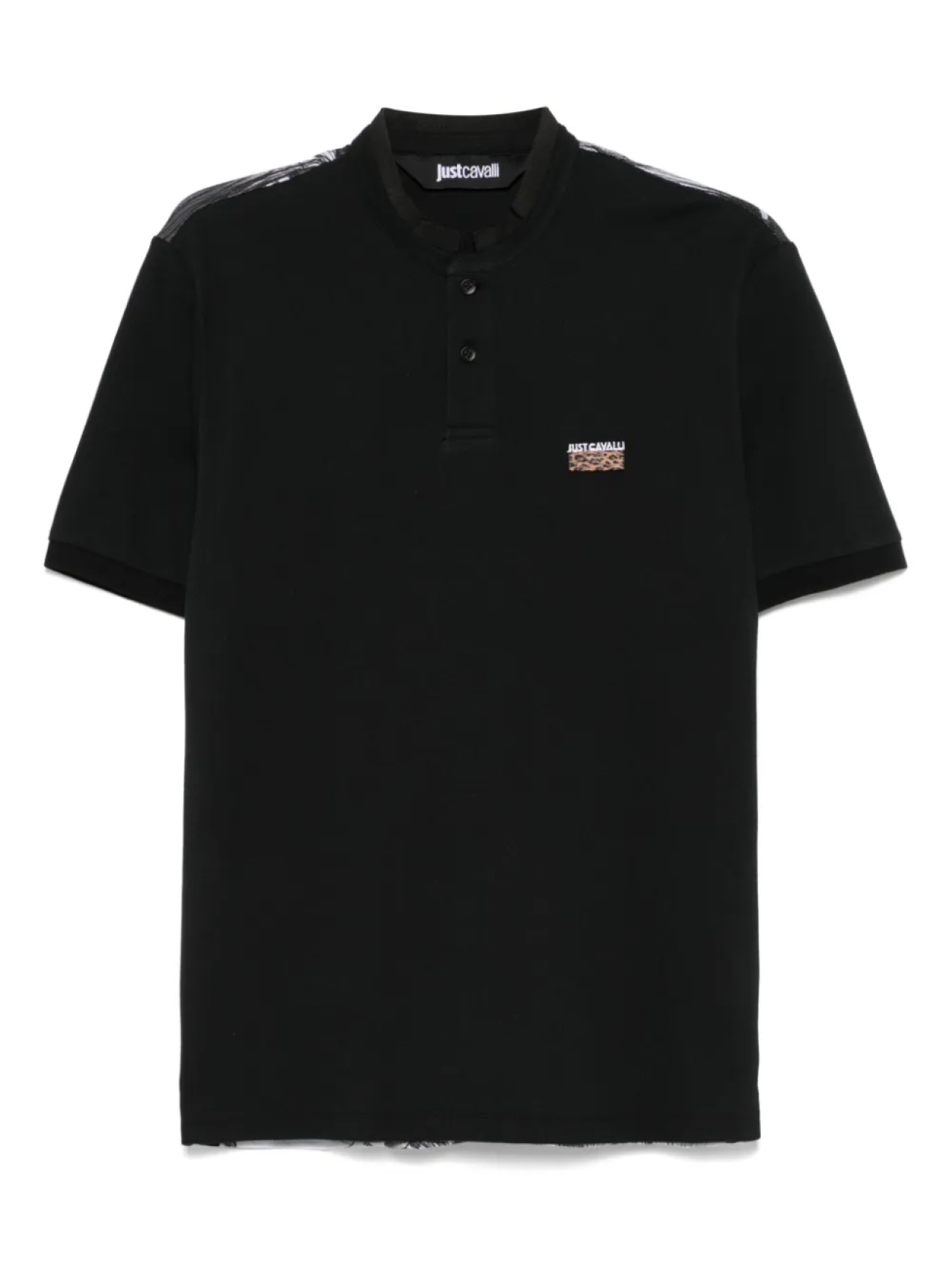 Рубашка поло с вышитым логотипом Just Cavalli, черный
Рубашка поло с вышитым логотипом Just Cavalli, черный