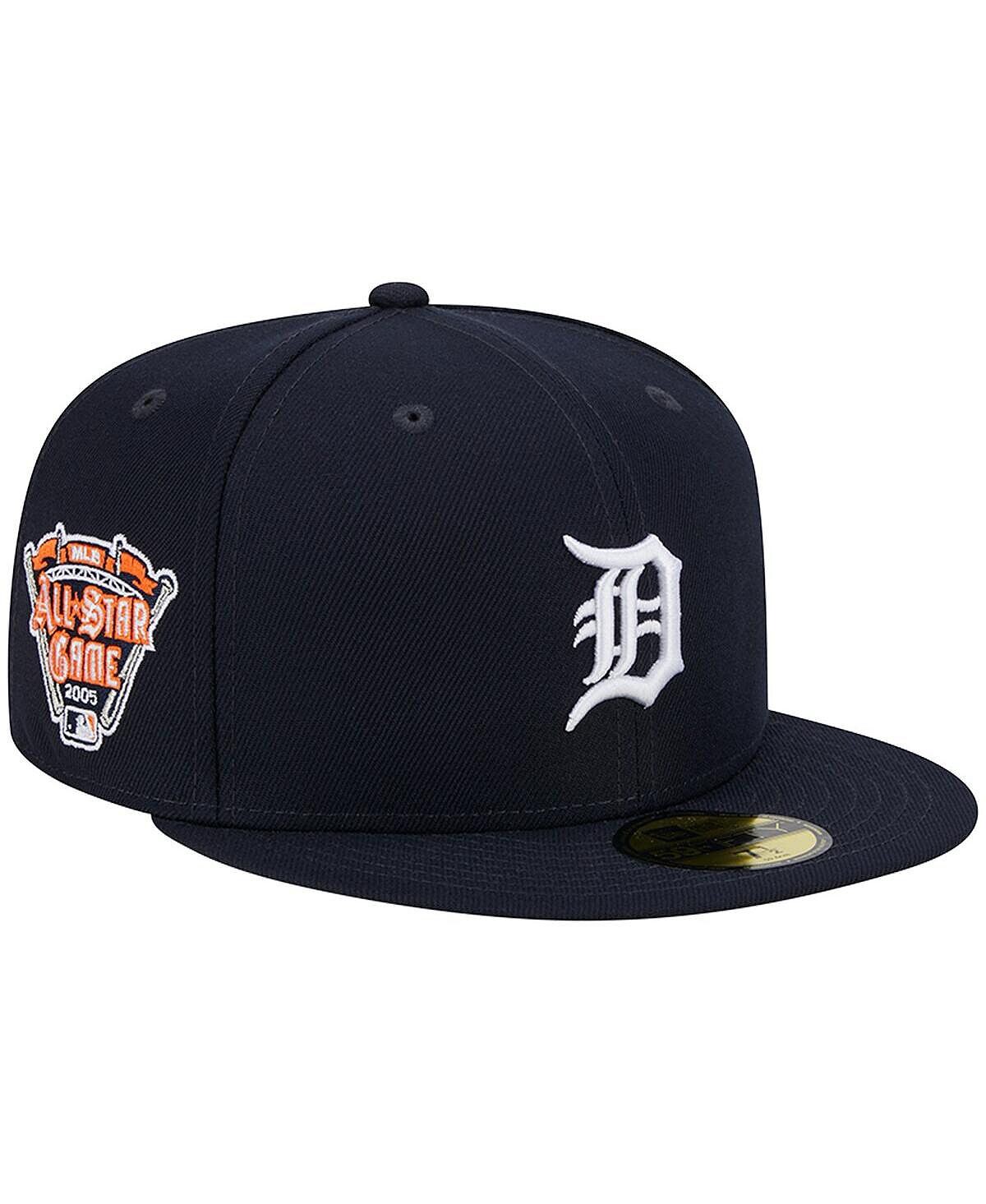 Мужская темно-синяя облегающая шляпа Detroit Tigers 2005 All Star Game Team цвета 59FIFTY New Era
Мужская темно-синяя облегающая шляпа Detroit Tigers 2005 All Star Game Team цвета 59FIFTY New Era
