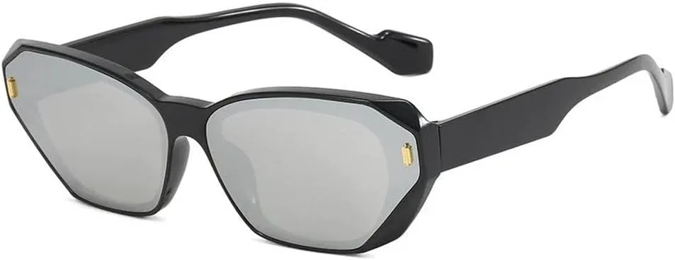 Винтажные солнцезащитные очки в маленькой оправе для женщин, модель 2027 года, Polygon Eyewear, простые очки с индивидуальным дизайном MTZJH, Blacksilver
Винтажные солнцезащитные очки в маленькой оправе для женщин, модель 2027 года, Polygon Eyewear, простые очки с индивидуальным дизайном MTZJH, Blacksilver