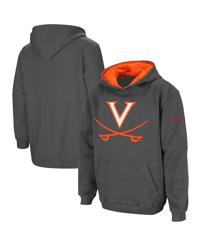 Темно-серый пуловер с большим логотипом Big Boys Virginia Cavaliers Stadium Athletic, серый
Темно-серый пуловер с большим логотипом Big Boys Virginia Cavaliers Stadium Athletic, серый