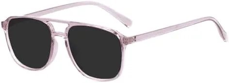 Прозрачные квадратные солнцезащитные очки для мужчин и женщин с двойной перемычкой, в маленькой оправе, для вождения. Линзы для очков MTZJH, Transparent Purple
Прозрачные квадратные солнцезащитные очки для мужчин и женщин с двойной перемычкой, в маленькой оправе, для вождения. Линзы для очков MTZJH, Transparent Purple