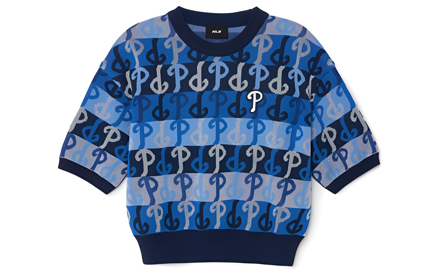 Трикотажная блузка женская синяя MLB
Трикотажная блузка женская синяя MLB