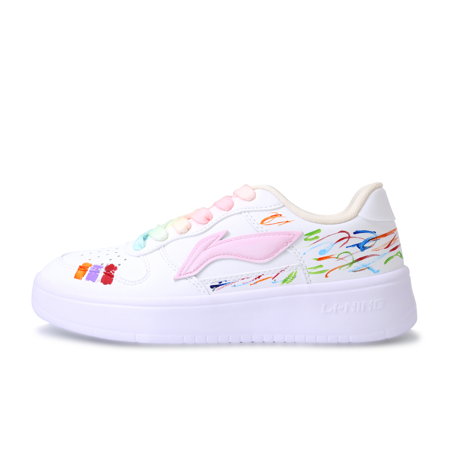 LINING Лининг Понтун Боутс устойчивые к истиранию, легкие и дышащие лоу-топ скейтбордские кроссовки унисекс бело-розовые, цвет White Pink
LINING Лининг Понтун Боутс устойчивые к истиранию, легкие и дышащие лоу-топ скейтбордские кроссовки унисекс бело-розовые, цвет White Pink