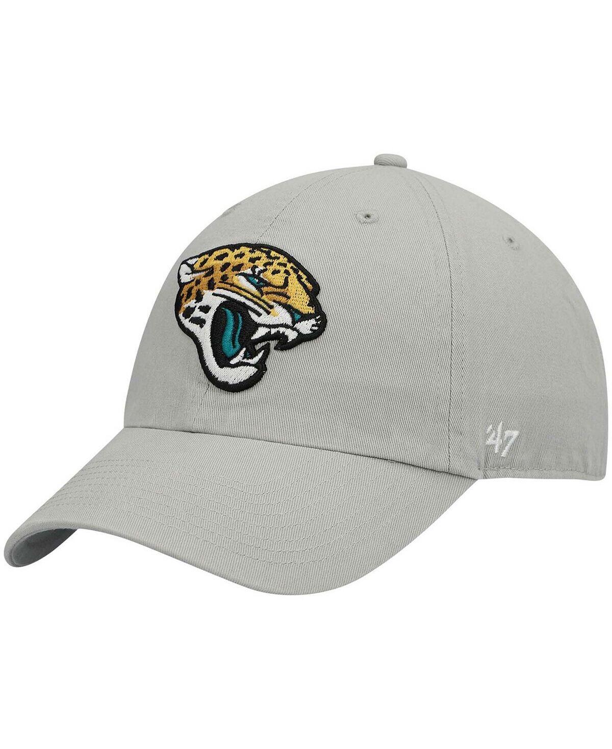 Мужская серая регулируемая кепка с логотипом Jacksonville Jaguars '47 Brand
Мужская серая регулируемая кепка с логотипом Jacksonville Jaguars '47 Brand