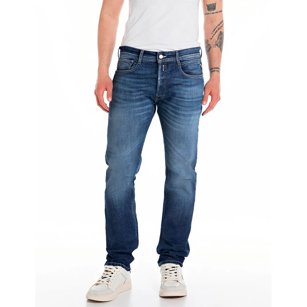 Джинсы Replay M1005.000.285880, синий
Джинсы Replay M1005.000.285880, синий