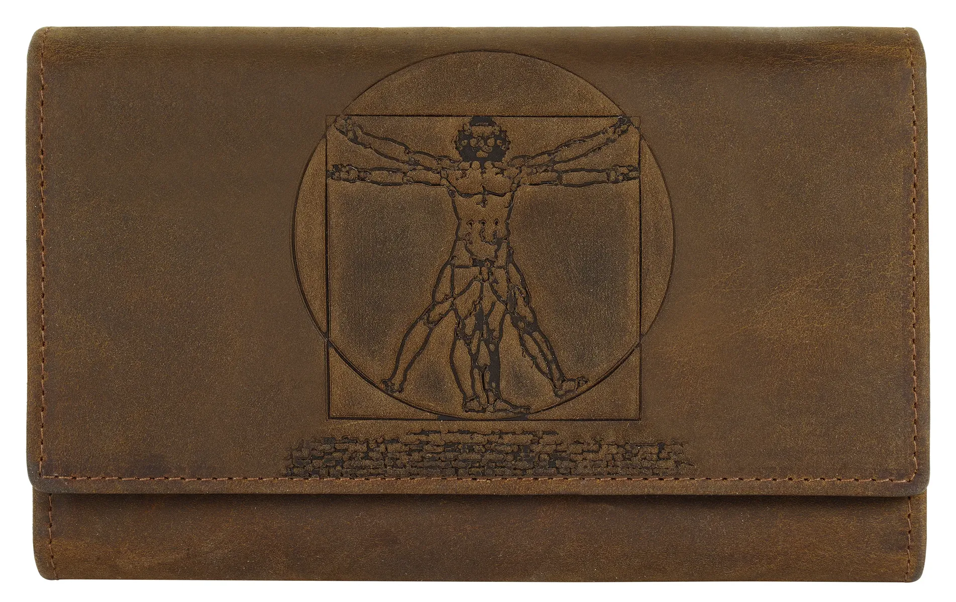 Кожаный кошелек Country, натуральная кожа Landleder, коричневый 
Кожаный кошелек Country, натуральная кожа Landleder, коричневый