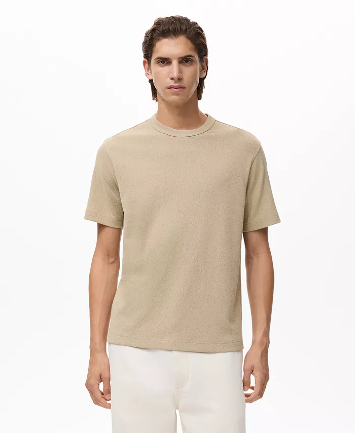 Мужская футболка Fine-Knit Mango, загар/бежевый
Мужская футболка Fine-Knit Mango, загар/бежевый