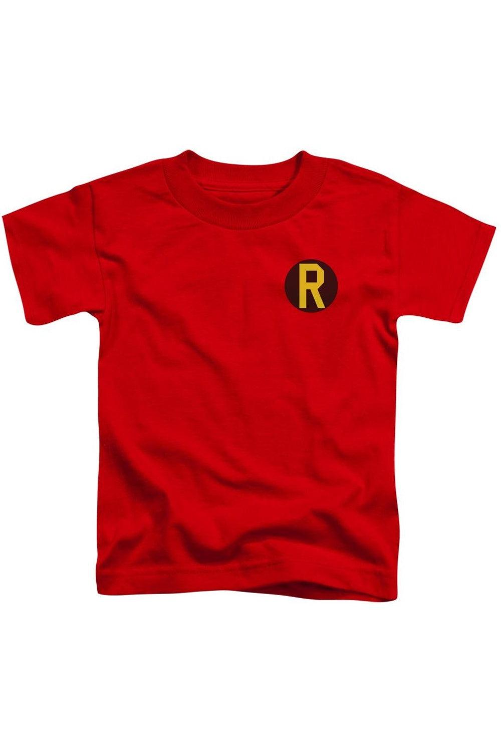 Футболка с коротким рукавом для детей с логотипом Robin от DC Comics Gildan, красный
Футболка с коротким рукавом для детей с логотипом Robin от DC Comics Gildan, красный