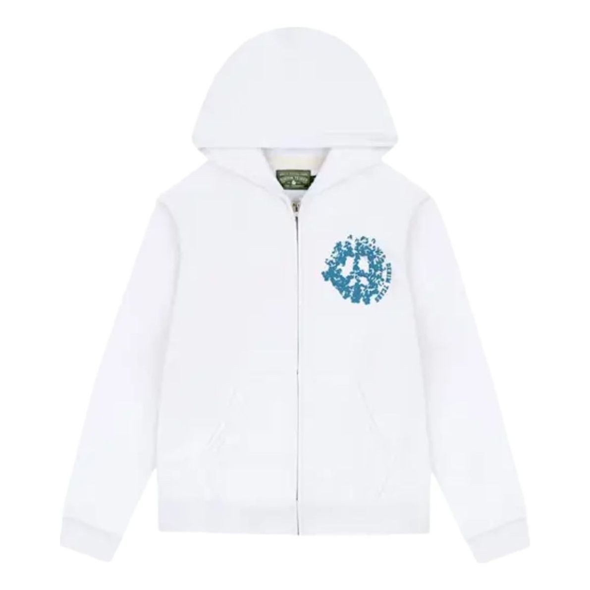 Denim Tears Denim University Zip Hoodie 'White'
Denim Tears Denim University Zip Hoodie 'White'