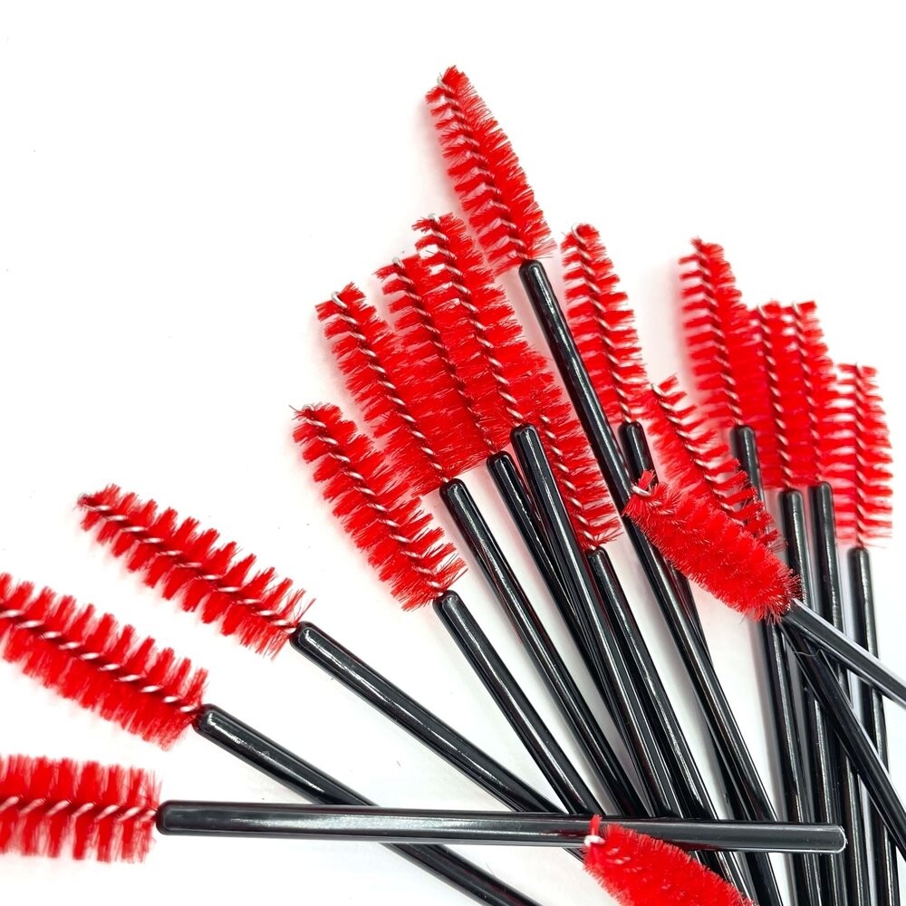 ForMe, щеточка для ресниц, ручка нейлон, черный, щетина красная (упаковка 50 шт.)
ForMe, щеточка для ресниц, ручка нейлон, черный, щетина красная (упаковка 50 шт.)