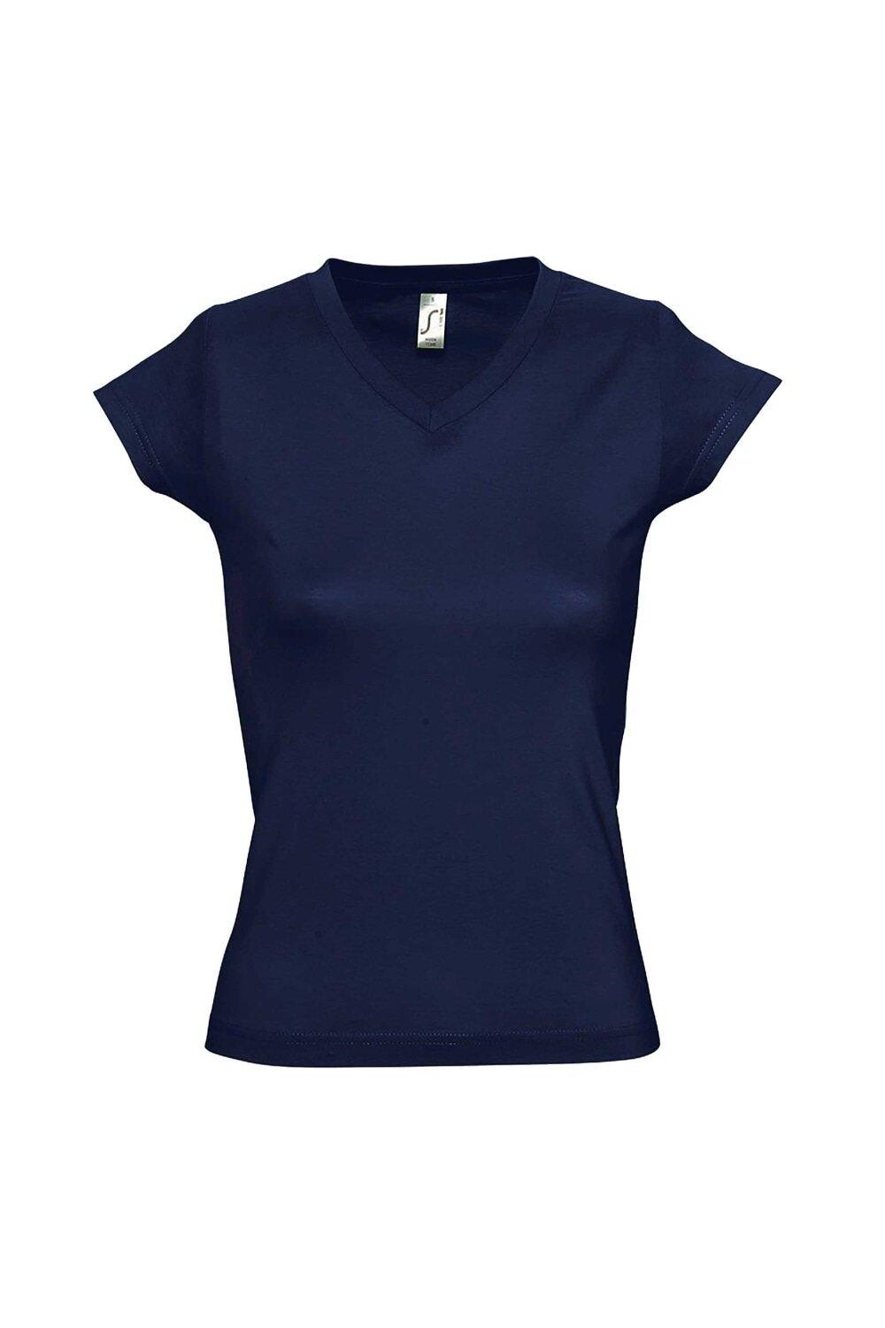 Футболка с короткими рукавами Moon и V-образным вырезом SOL'S, темно-синий
Футболка с короткими рукавами Moon и V-образным вырезом SOL'S, темно-синий