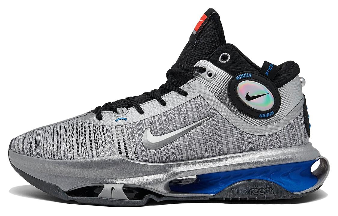 Мужские баскетбольные кроссовки Nike, Silver Gray 
Мужские баскетбольные кроссовки Nike, Silver Gray