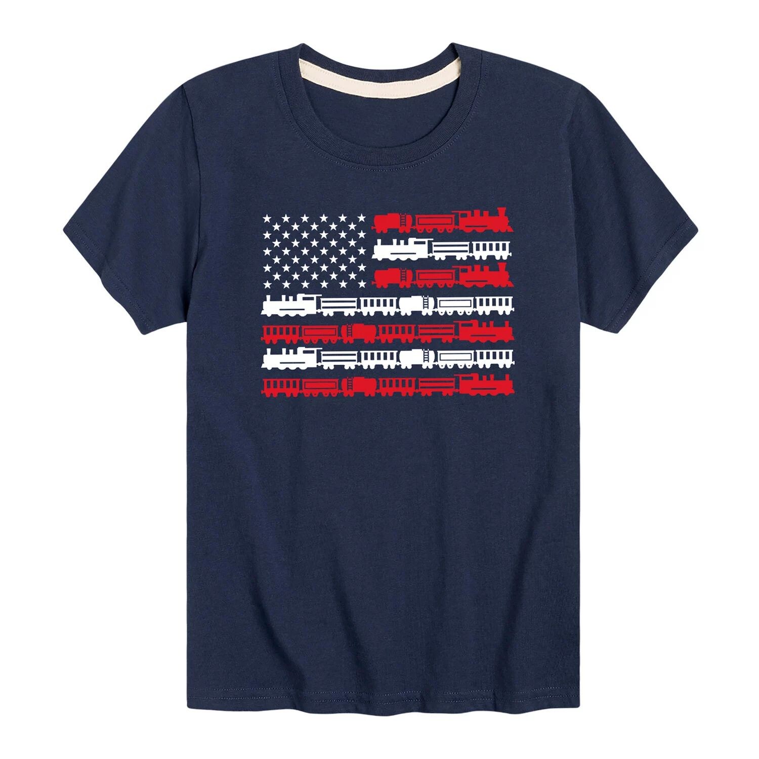 Футболка с рисунком Train Americana для мальчиков 8–20 лет Licensed Character
Футболка с рисунком Train Americana для мальчиков 8–20 лет Licensed Character