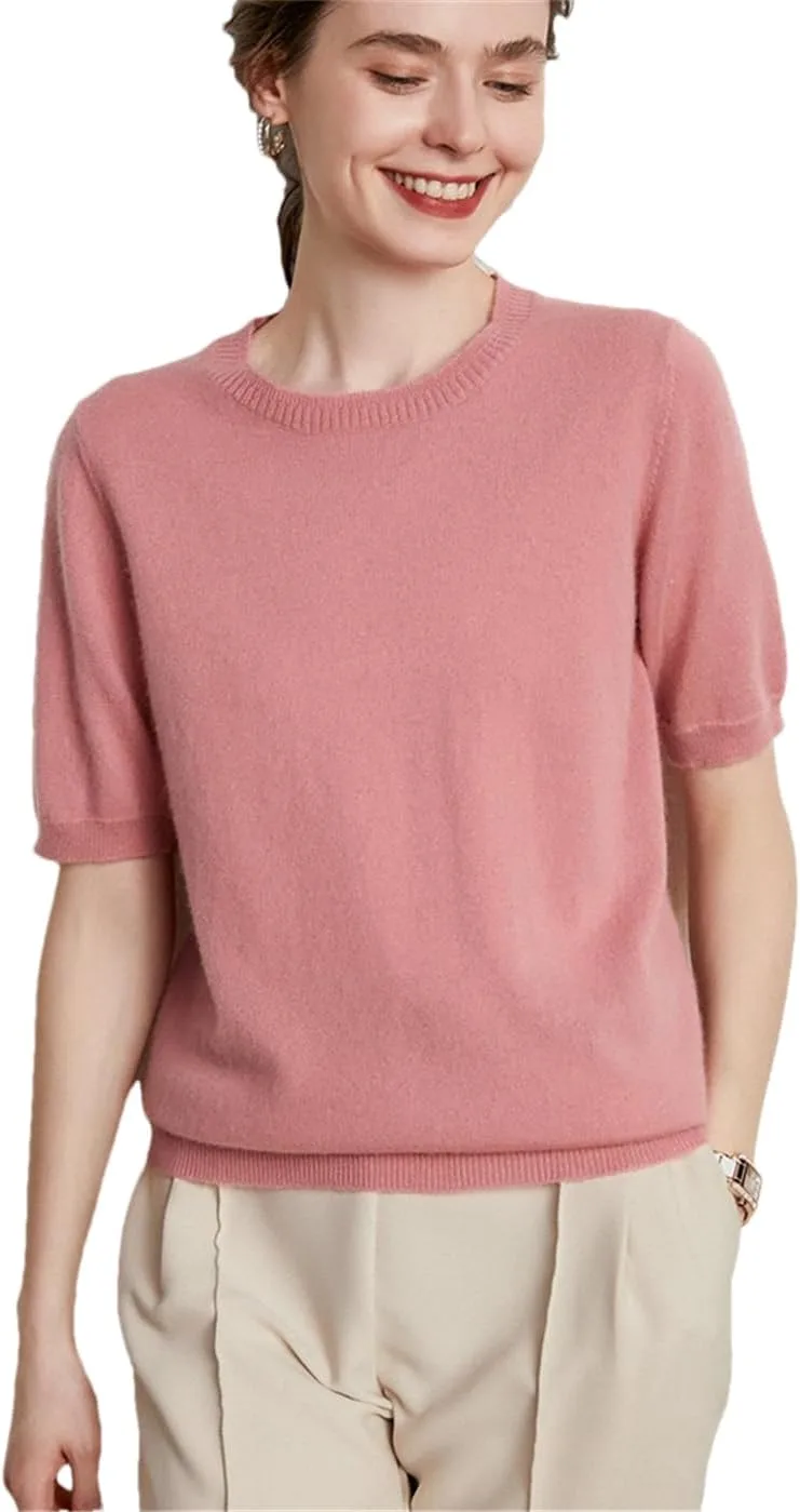 Женская летняя футболка с круглым вырезом и короткими рукавами Bciopll
Женская летняя футболка с круглым вырезом и короткими рукавами Bciopll