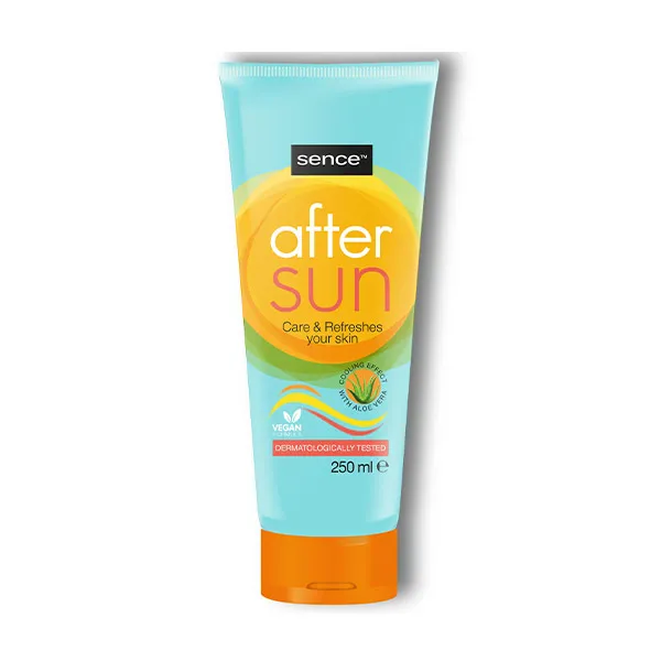 Успокаивающий лосьон для тела After Sun Sence Beauty, 200 ml
Успокаивающий лосьон для тела After Sun Sence Beauty, 200 ml