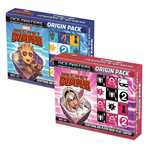 Игровые кубики Marvel Dice Masters: Secret Wars Origin Pack 2-Set
Игровые кубики Marvel Dice Masters: Secret Wars Origin Pack 2-Set
