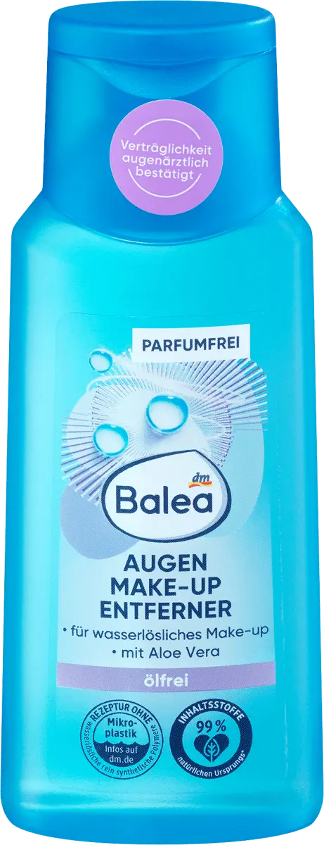 Средство для снятия макияжа с глаз без масла 100 мл. Balea
Средство для снятия макияжа с глаз без масла 100 мл. Balea