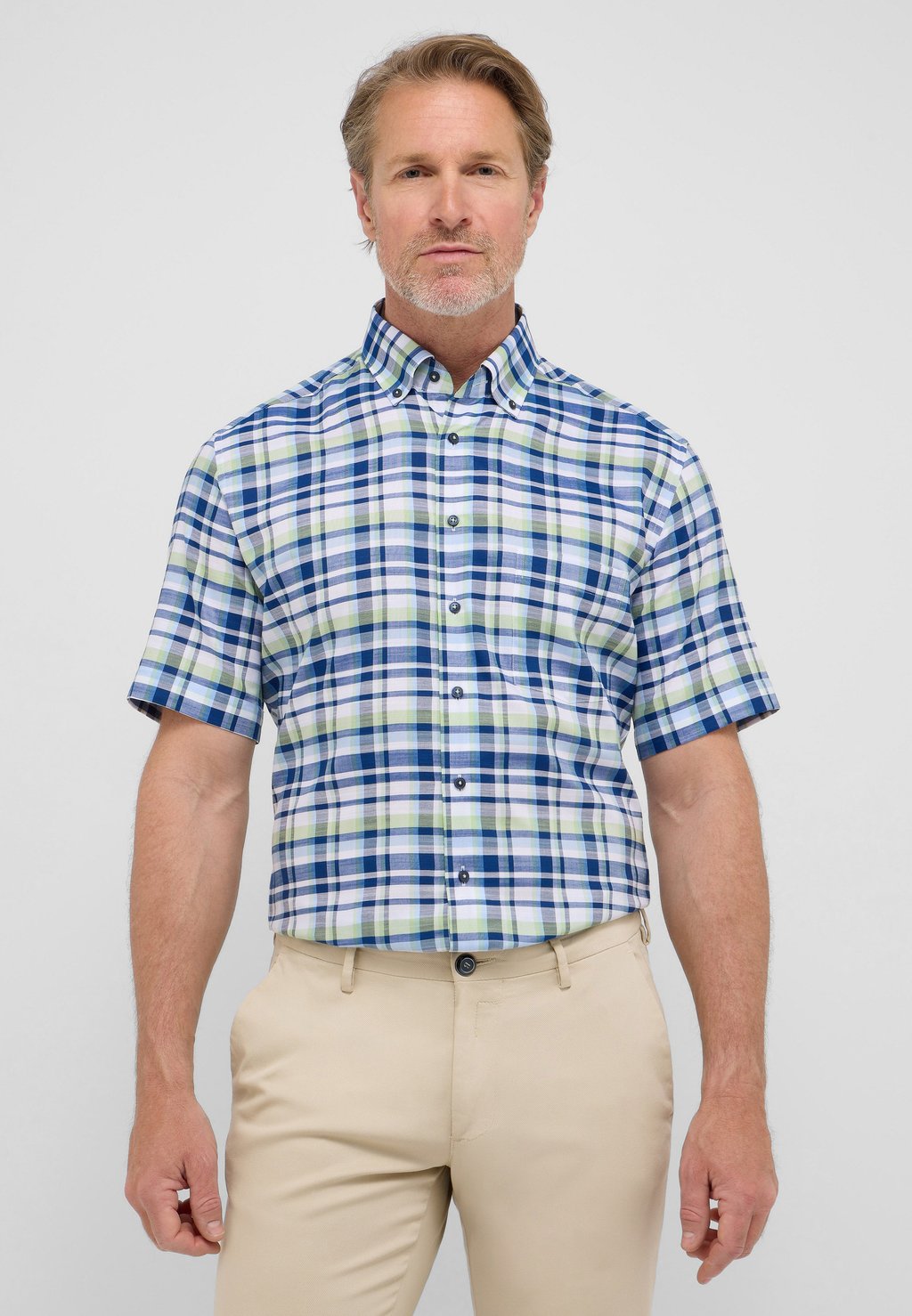 Рубашка Eterna, зеленый
Рубашка Eterna, зеленый