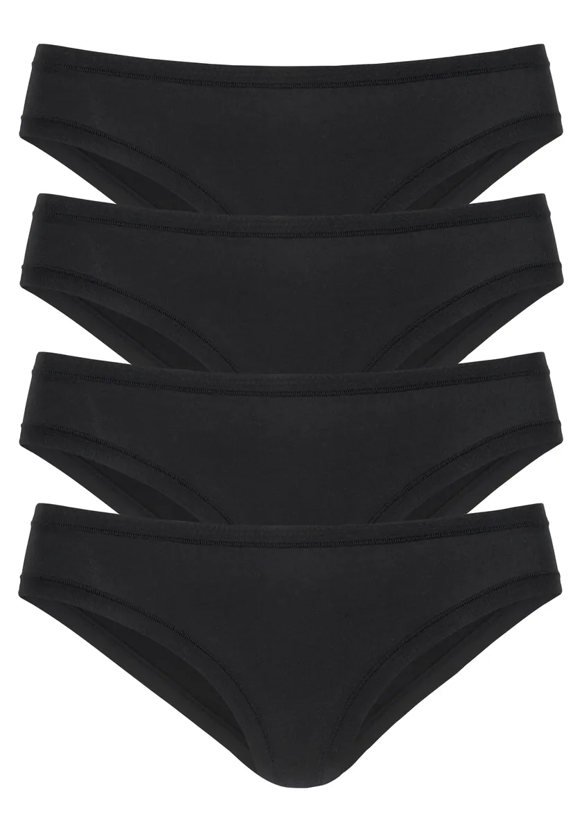 LASCANA Jazz Pants Трусы (упаковка, 4 шт.), "Perfect Basics", из эластичного хлопка, черный
LASCANA Jazz Pants Трусы (упаковка, 4 шт.), "Perfect Basics", из эластичного хлопка, черный