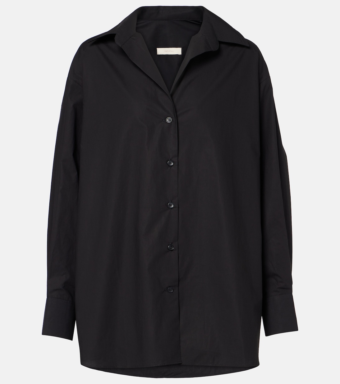 Рубашка капри из хлопка Faithfull, черный
Рубашка капри из хлопка Faithfull, черный