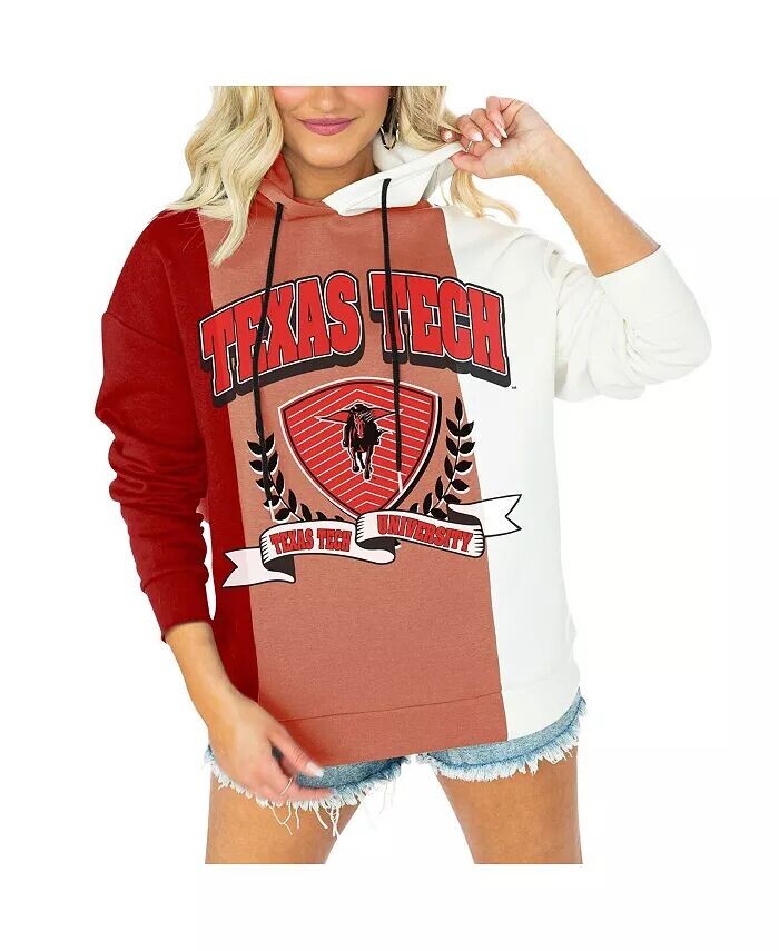 Женский красный пуловер с капюшоном с цветными блоками Texas Tech Red Raiders Hall of Fame Gameday Couture, красный
Женский красный пуловер с капюшоном с цветными блоками Texas Tech Red Raiders Hall of Fame Gameday Couture, красный