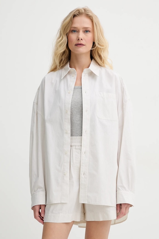 Хлопковая рубашка Lex Herskind, бежевый
Хлопковая рубашка Lex Herskind, бежевый