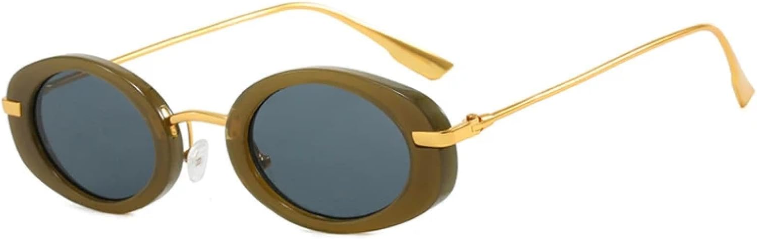 Стильные солнцезащитные очки в металлической оправе для женщин, сексуальные, в маленькой круглой оправе, в стиле панк, винтажные, для женщин и мужчин, с защитой от УФ-излучения UV400 TKKTLLT, Green Gray
Стильные солнцезащитные очки в металлической оправе для женщин, сексуальные, в маленькой круглой оправе, в стиле панк, винтажные, для женщин и мужчин, с защитой от УФ-излучения UV400 TKKTLLT, Green Gray