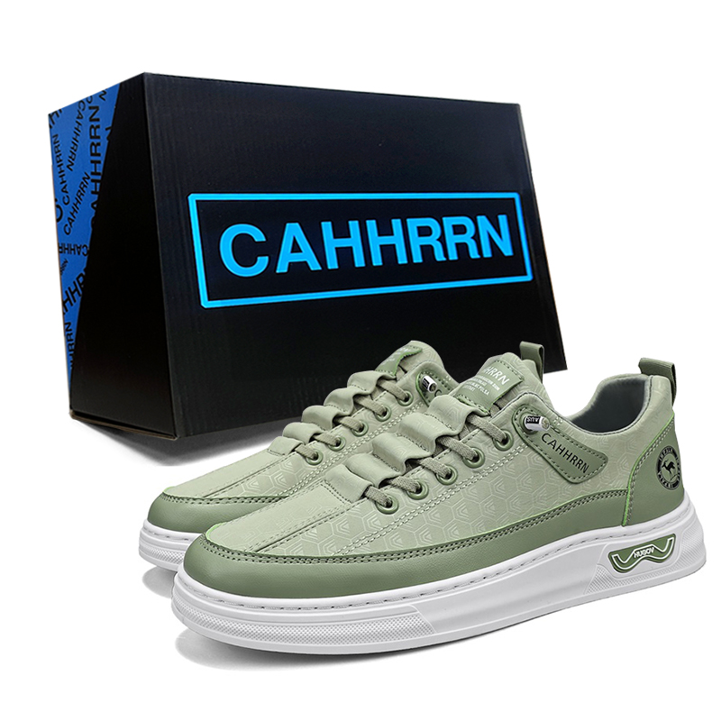 CAHHRRN Дышащие низкие скейтерские кроссовки мужские зеленые, цвет Green 
CAHHRRN Дышащие низкие скейтерские кроссовки мужские зеленые, цвет Green