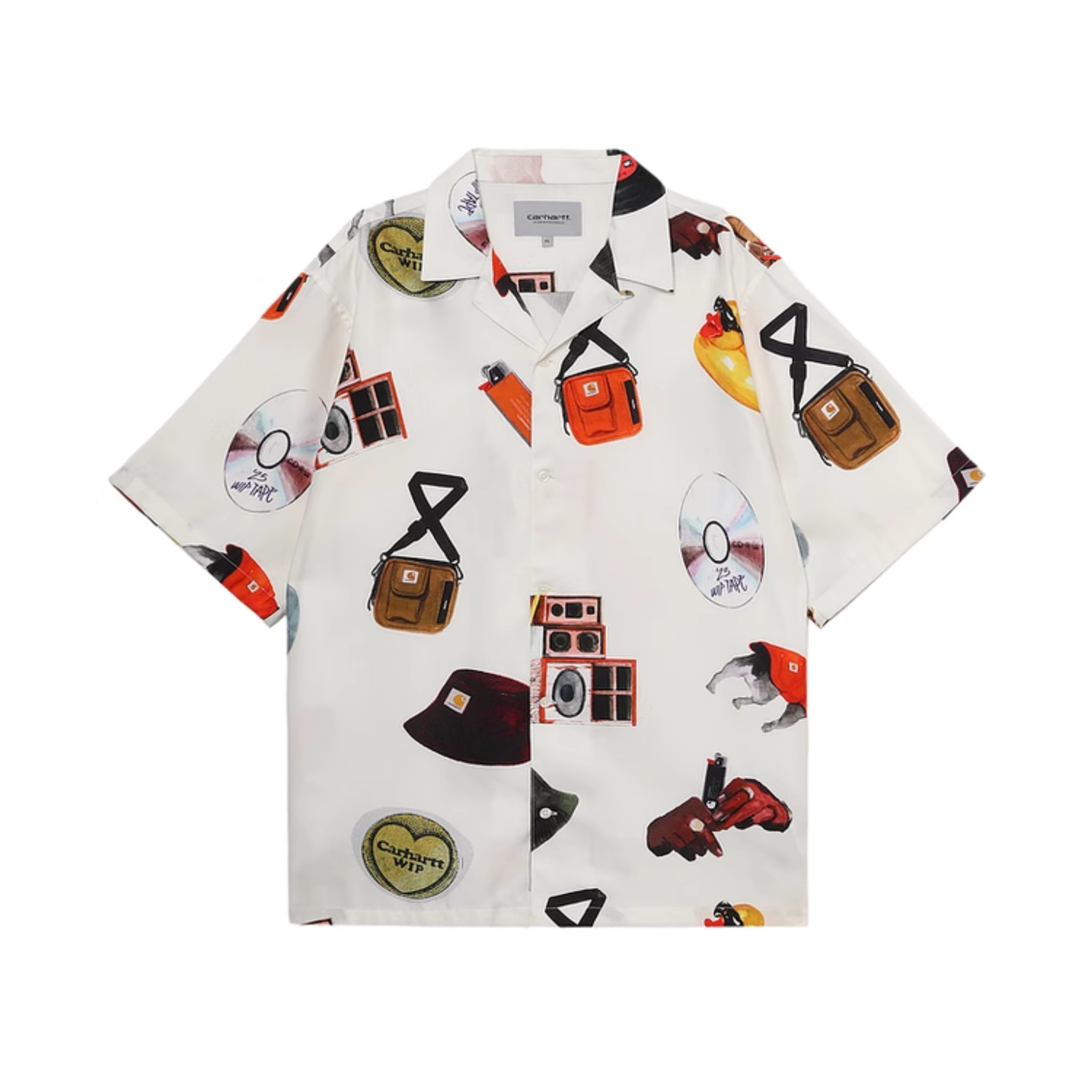 Рубашка с принтом Jacob Rochester Music Carhartt WIP, Ecru
Рубашка с принтом Jacob Rochester Music Carhartt WIP, Ecru