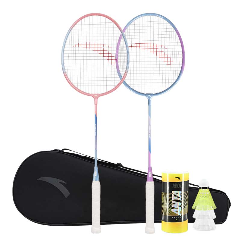 Алюминиевая ракетка для бадминтона Anta Aluminum Alloy с жесткой головой начального уровня унисекс семейная пара двойная лопатка
Алюминиевая ракетка для бадминтона Anta Aluminum Alloy с жесткой головой начального уровня унисекс семейная пара двойная лопатка