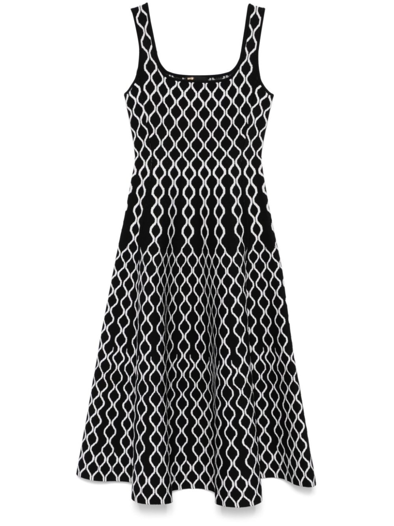 Maje платье миди с геометричным принтом, черный
Maje платье миди с геометричным принтом, черный