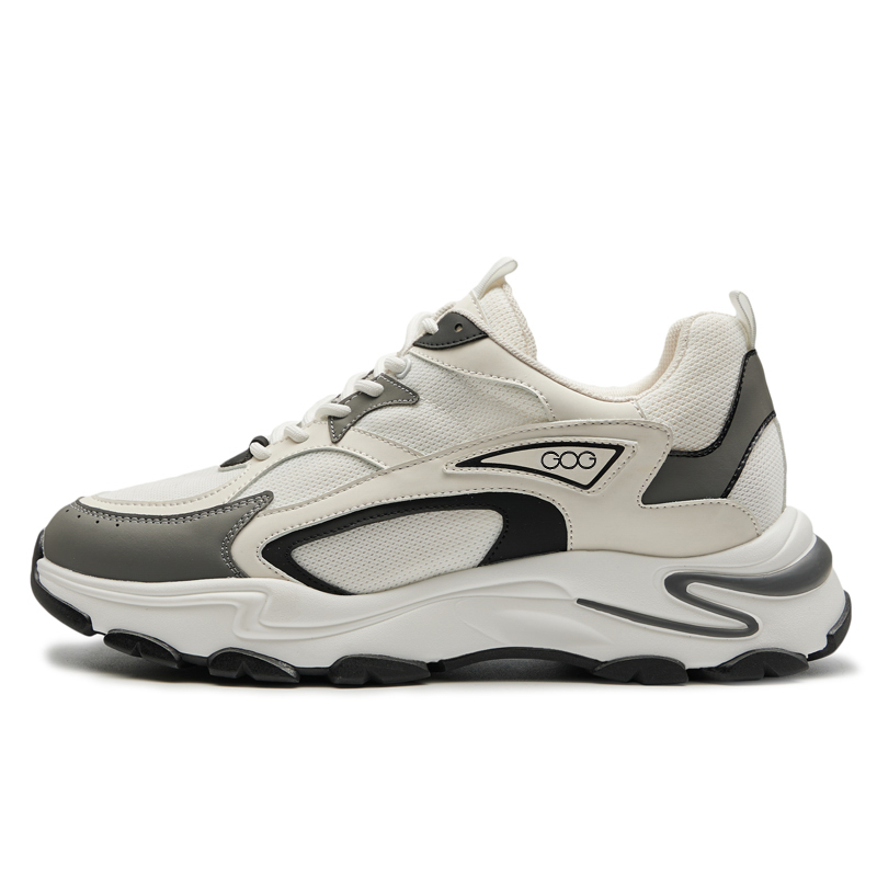 GOG Мужские низкие массивные кроссовки White Gray 8cm-0823755-2XH, цвет White Gray 8cm-0823755-2XH
GOG Мужские низкие массивные кроссовки White Gray 8cm-0823755-2XH, цвет White Gray 8cm-0823755-2XH