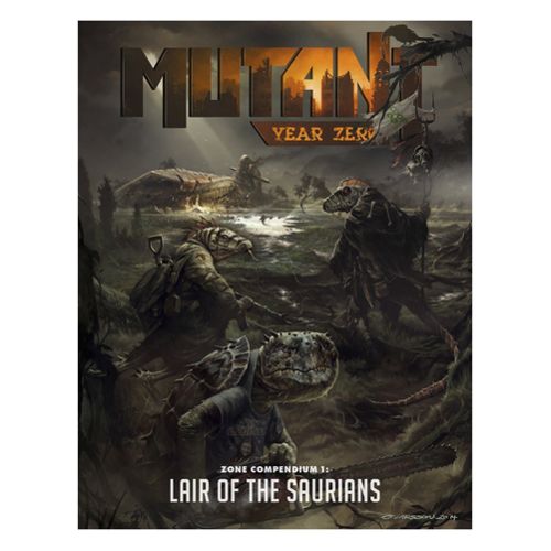 Книга Lair Of The Saurians: Mutant -Year Zero Sup Modiphius 
Книга Lair Of The Saurians: Mutant -Year Zero Sup Modiphius