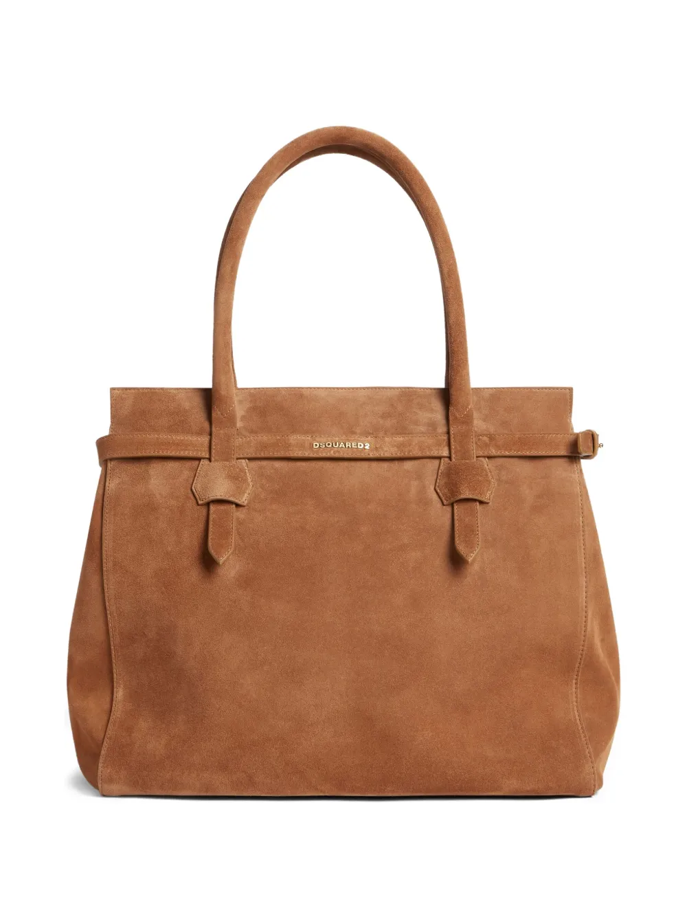 Замшевая сумка-тоут DSQUARED2, коричневый
Замшевая сумка-тоут DSQUARED2, коричневый