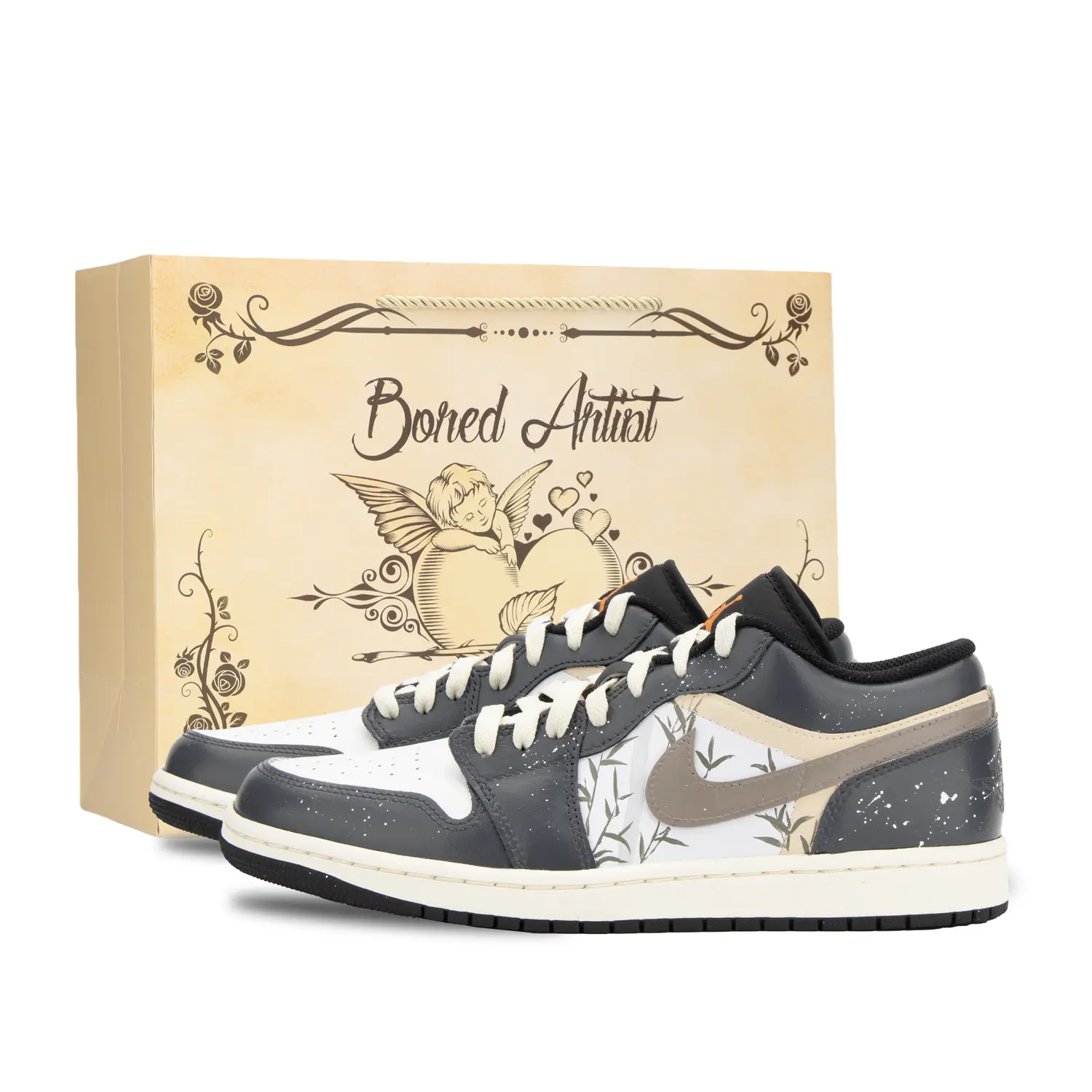 Jordan Кроссовки Air 1 Bamboo Window Snow Abrasion Resistant низкие винтажные баскетбольные мужские ecru gray
Jordan Кроссовки Air 1 Bamboo Window Snow Abrasion Resistant низкие винтажные баскетбольные мужские ecru gray