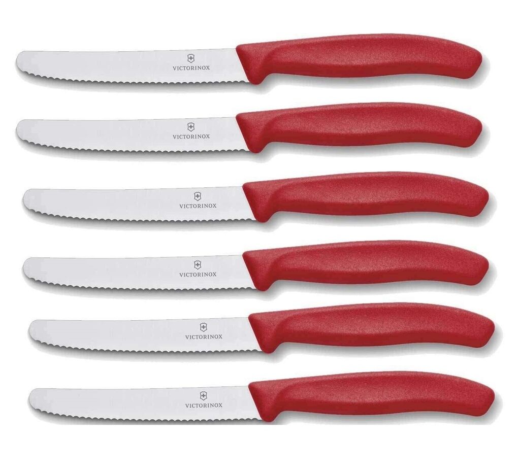 Набор из 6 столовых ножей Victorinox Swiss Classic Red Victorinox Swiss Army
Набор из 6 столовых ножей Victorinox Swiss Classic Red Victorinox Swiss Army