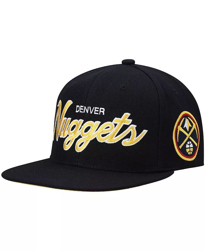 Мужская черная кепка-кнопка Denver Nuggets Hardwood Classics Script 2.0 Mitchell & Ness
Мужская черная кепка-кнопка Denver Nuggets Hardwood Classics Script 2.0 Mitchell & Ness