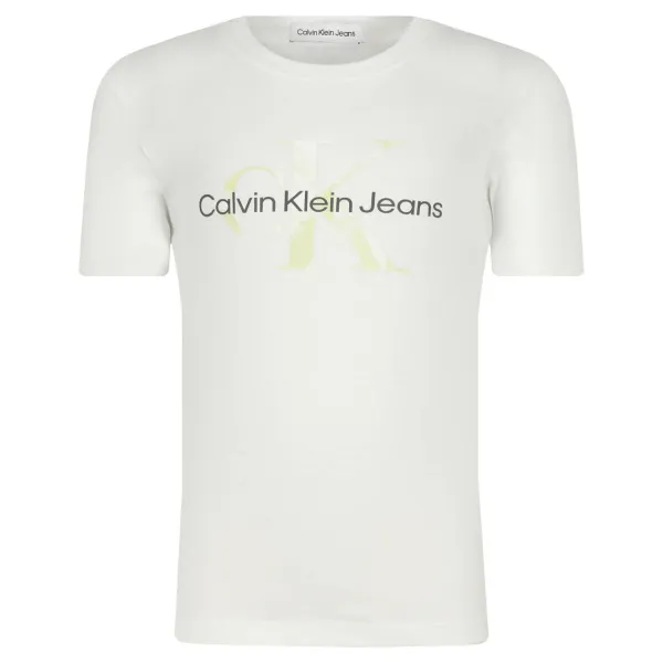 Футболка стандартного кроя с монограммой и логотипом Calvin Klein, белый
Футболка стандартного кроя с монограммой и логотипом Calvin Klein, белый