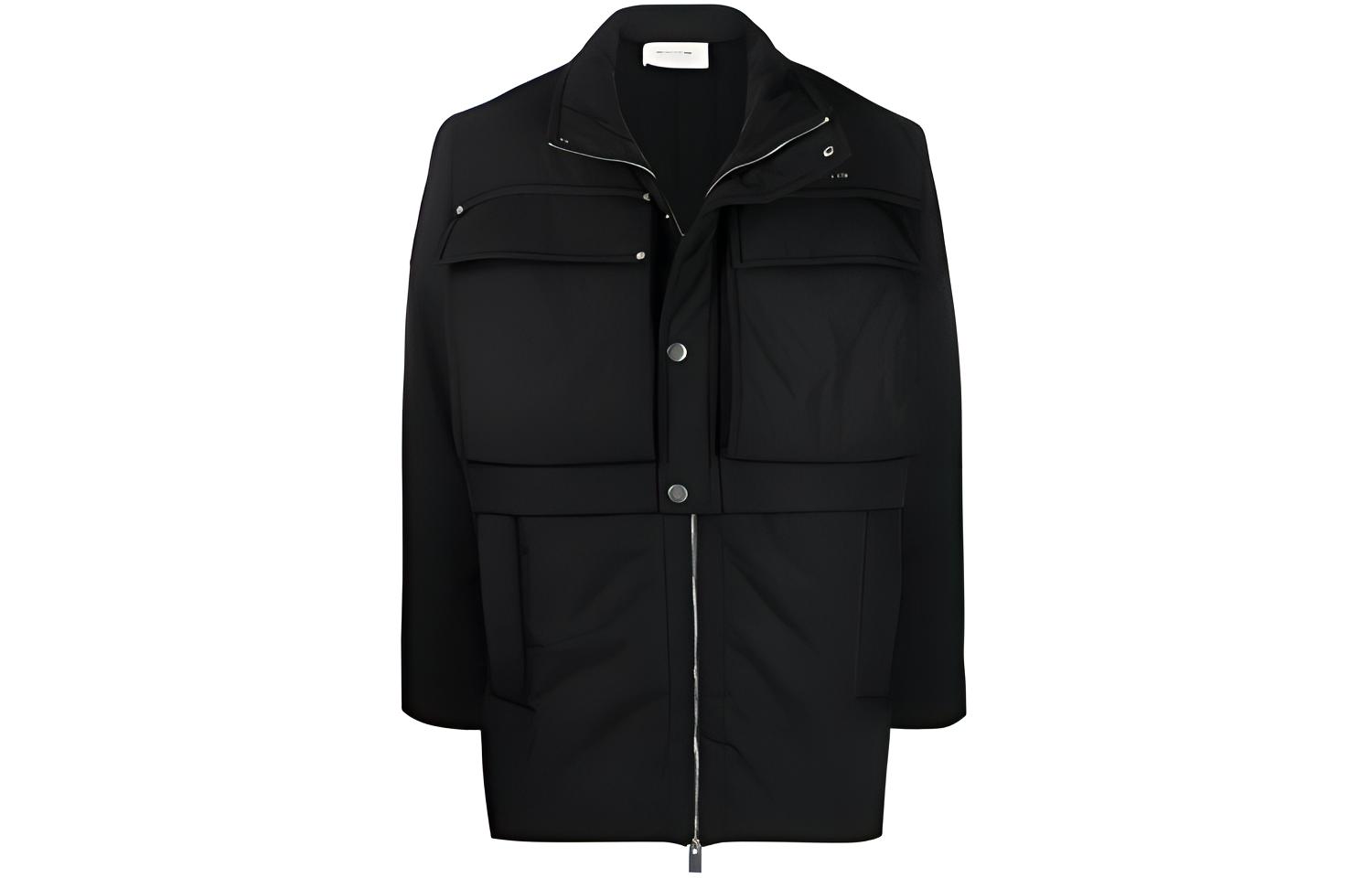 1017 ALYX 9SM Черная мужская куртка пуховик средней длины с воротником стойкой свободного кроя однотонная, Black
1017 ALYX 9SM Черная мужская куртка пуховик средней длины с воротником стойкой свободного кроя однотонная, Black