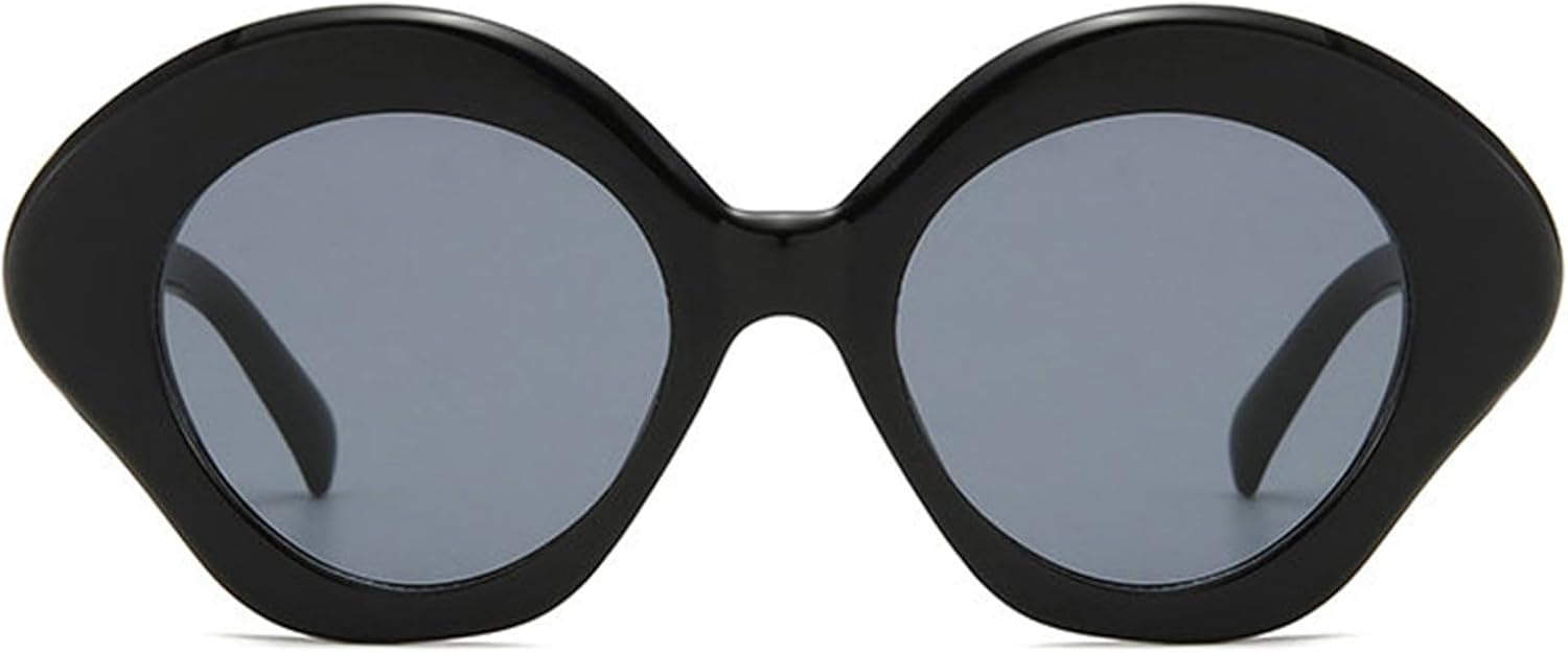 Солнцезащитные очки Willochra Retro Cat Eye для женщин, модные градиентные очки с защитой от УФ-излучения UV400, стильные женские солнцезащитные очки неправильной формы черного цвета, C1
Солнцезащитные очки Willochra Retro Cat Eye для женщин, модные градиентные очки с защитой от УФ-излучения UV400, стильные женские солнцезащитные очки неправильной формы черного цвета, C1