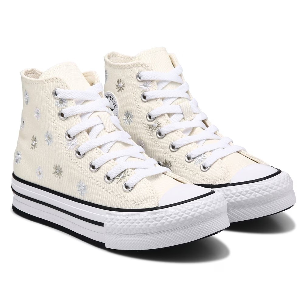 Детские кеды на толстой подошве Chuck Taylor All Star Lift от Converse для маленьких детей, off white/floral
Детские кеды на толстой подошве Chuck Taylor All Star Lift от Converse для маленьких детей, off white/floral