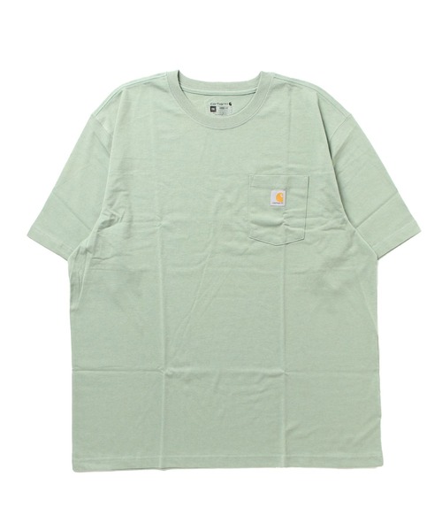 Футболка с коротким рукавом, большим нагрудным карманом и нашивкой с логотипом Carhartt
Футболка с коротким рукавом, большим нагрудным карманом и нашивкой с логотипом Carhartt