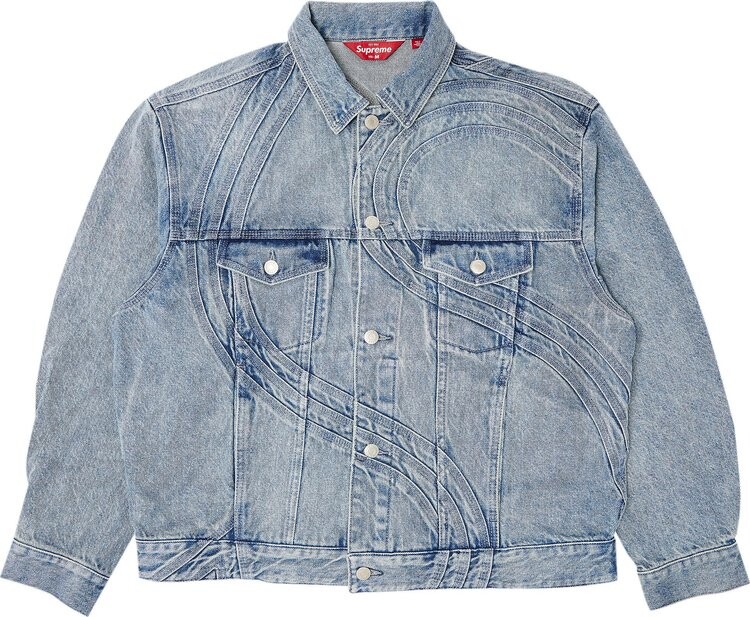 Куртка Supreme S Logo Denim Trucker 'Washed Blue', синий
Куртка Supreme S Logo Denim Trucker 'Washed Blue', синий