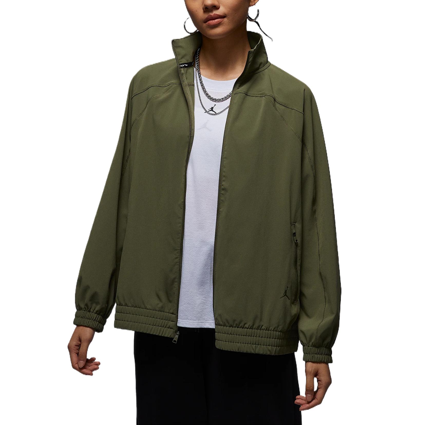 Jordan Женская спортивная куртка из дышащей ткани, Medium Olive Green
Jordan Женская спортивная куртка из дышащей ткани, Medium Olive Green