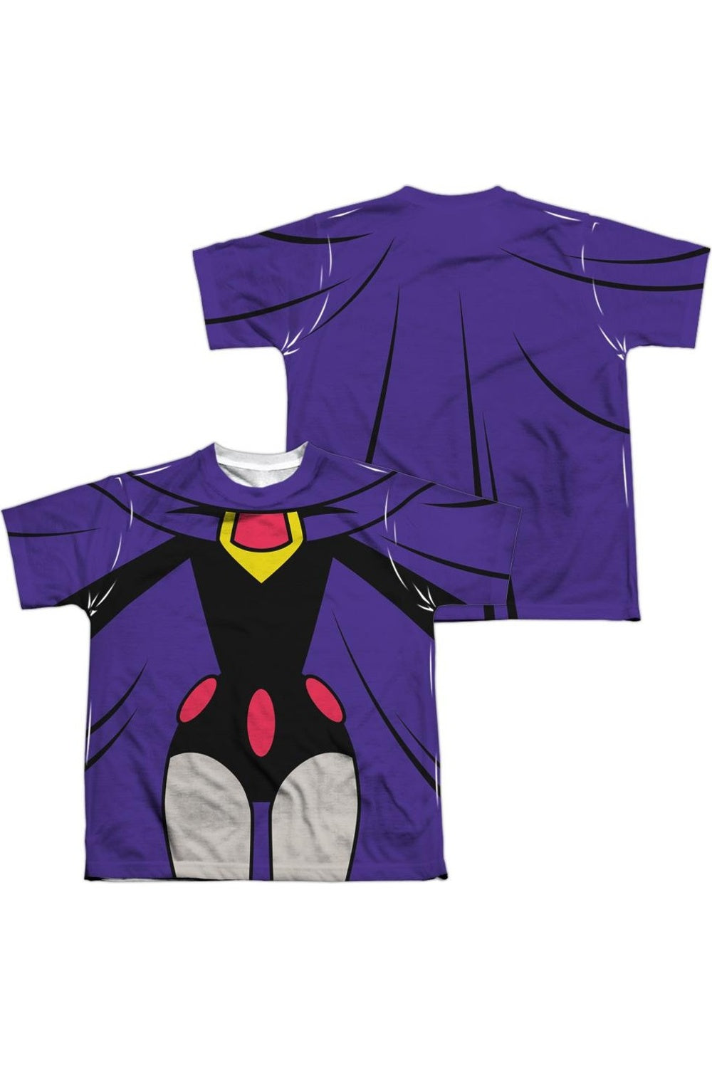 Футболка Teen Titans Go с изображением Рэйвен (принт спереди и сзади), детская, короткий рукав, экипировочная, полиэстер Gildan, белый
Футболка Teen Titans Go с изображением Рэйвен (принт спереди и сзади), детская, короткий рукав, экипировочная, полиэстер Gildan, белый