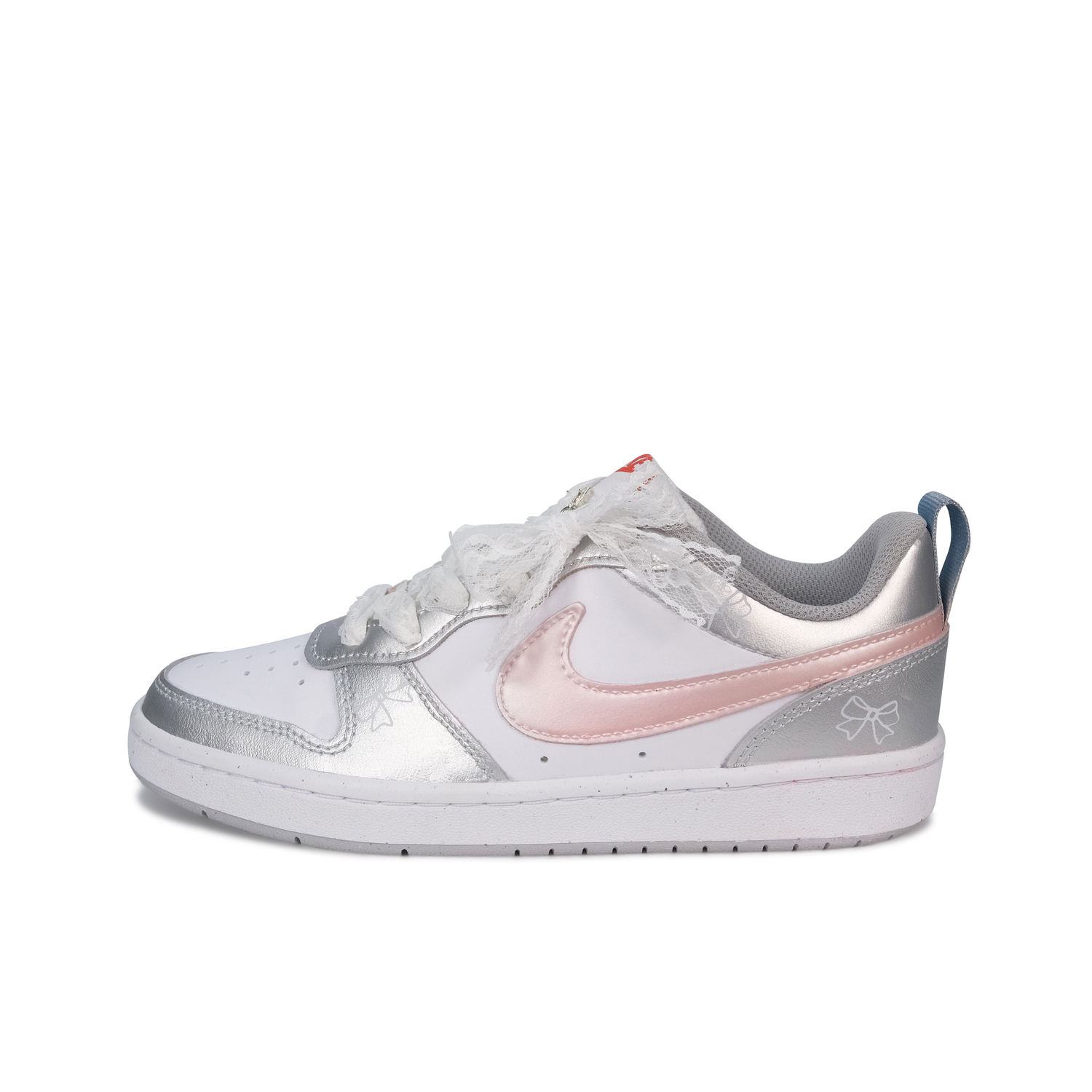 Nike Court Borough нескользящие износостойкие низкие детские скейтбординг кроссовки Silver для подростков
Nike Court Borough нескользящие износостойкие низкие детские скейтбординг кроссовки Silver для подростков