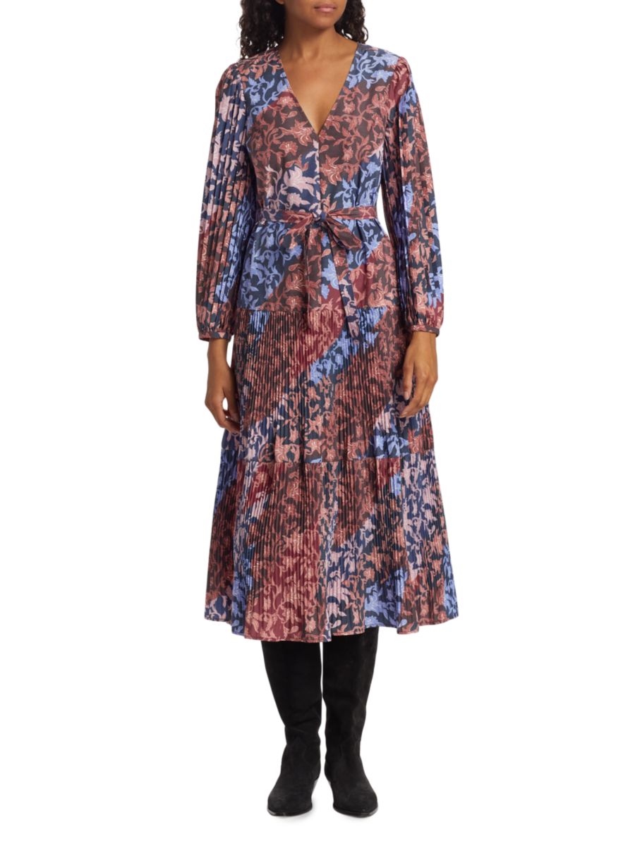 Платье миди со складками Ferris Derek Lam 10 Crosby, цвет Purple Multi
Платье миди со складками Ferris Derek Lam 10 Crosby, цвет Purple Multi