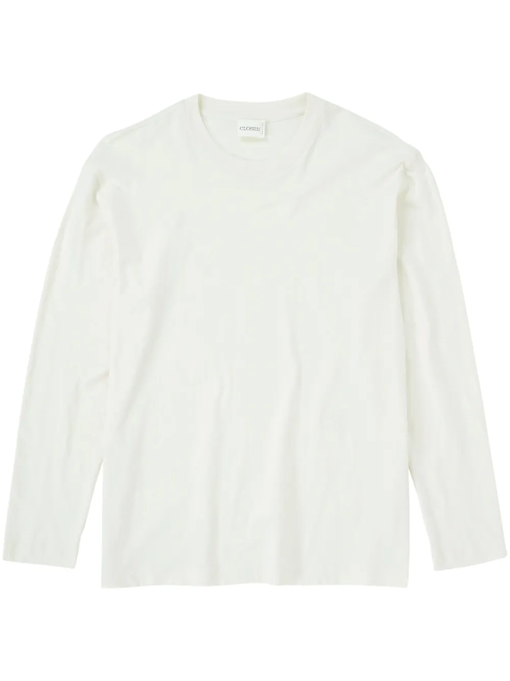 Футболка из органического хлопка с логотипом Closed, белый 
Футболка из органического хлопка с логотипом Closed, белый