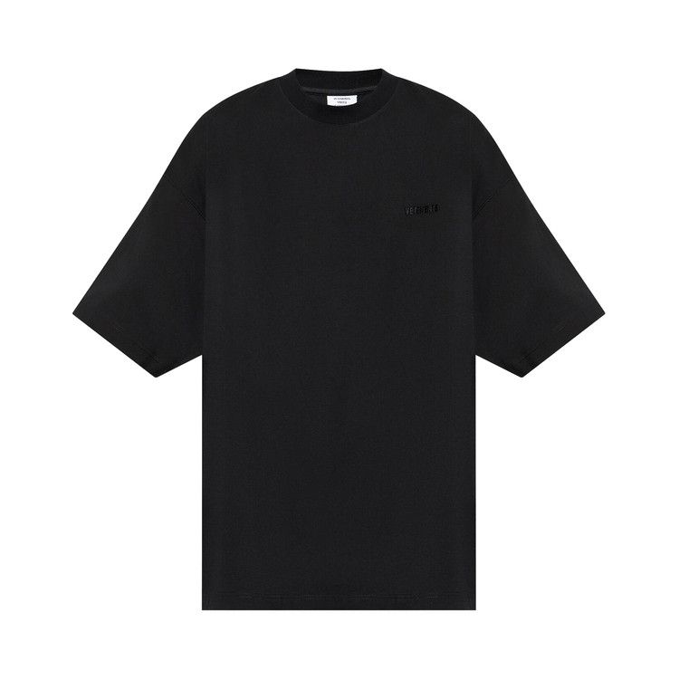 Футболка Vetements Embroidered Logo Oversized T-Shirt, Black 
Футболка Vetements Embroidered Logo Oversized T-Shirt, Black